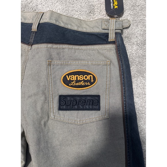 Supreme Advanced Fabric Two Tone Paneled Workwear Pants mens - Picture 3 of 4